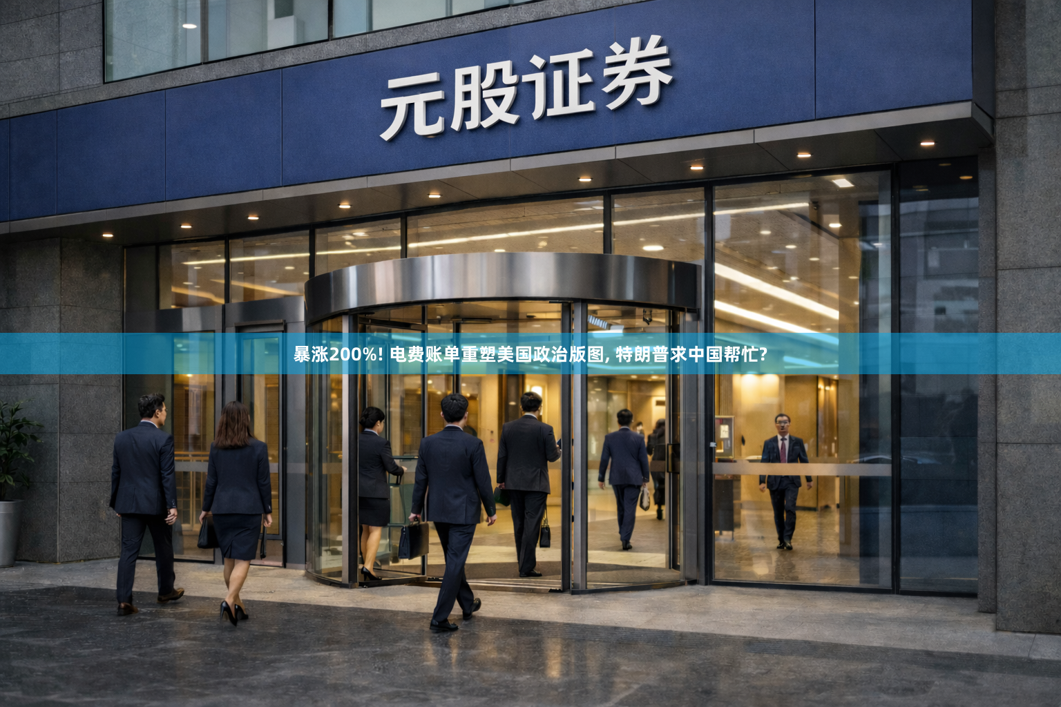 暴涨200%! 电费账单重塑美国政治版图, 特朗普求中国帮忙?